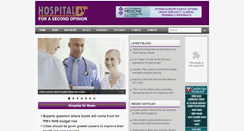 Desktop Screenshot of hospitaldr.co.uk