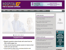 Tablet Screenshot of hospitaldr.co.uk